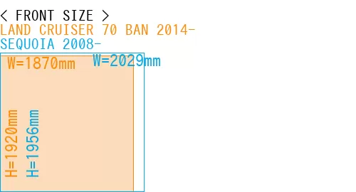 #LAND CRUISER 70 BAN 2014- + SEQUOIA 2008-